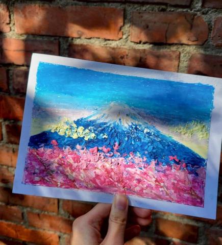 林筠 - 進階油性粉彩課程-立體畫（線上教學）