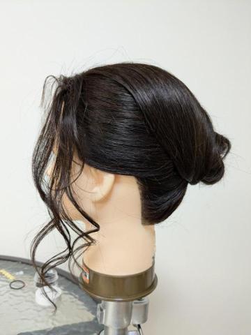 雯雯彩粧師 - 浪漫低盤髮