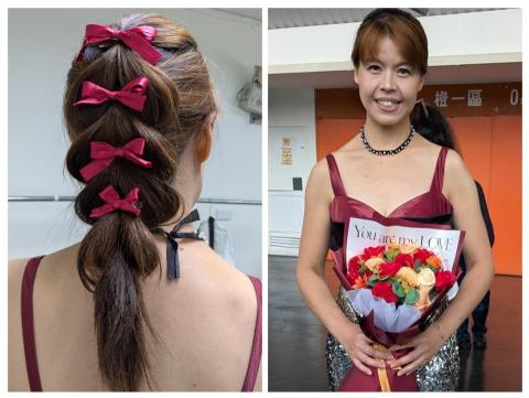 雯雯彩粧師 - 手作  蝴蝶結髮+ 珍珠項鍊    整體造型服務