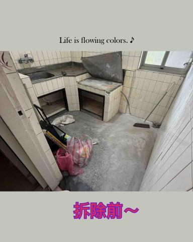 ꧁ 忻ꨄ 承🝮 企業社🝮 ꧂ - 115年4月師父拆除前～