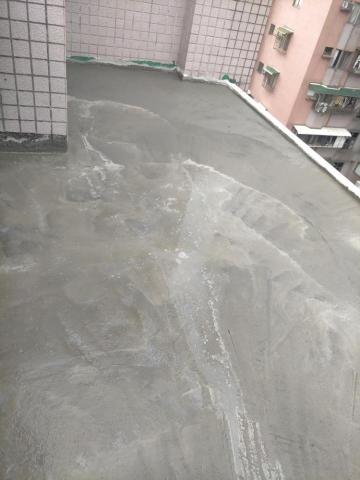 發揚泥作 - 新店頂樓打底，做洩水坡道