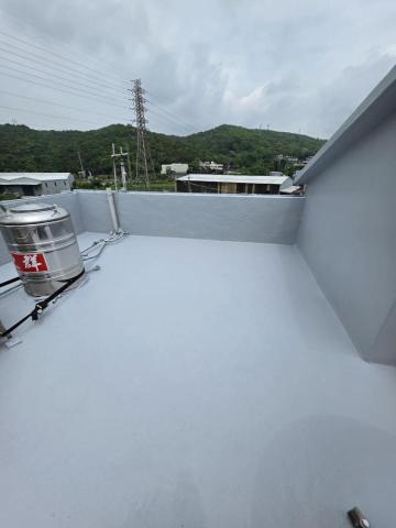 FRP玻璃纖維防水、室內外防水、內外牆油漆、仿石漆、侷限空間 - 桃園龜山 頂樓防水