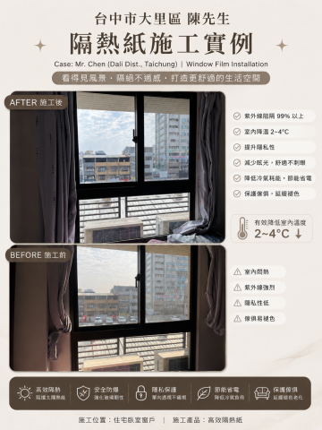 森璃建築隔熱紙 - 