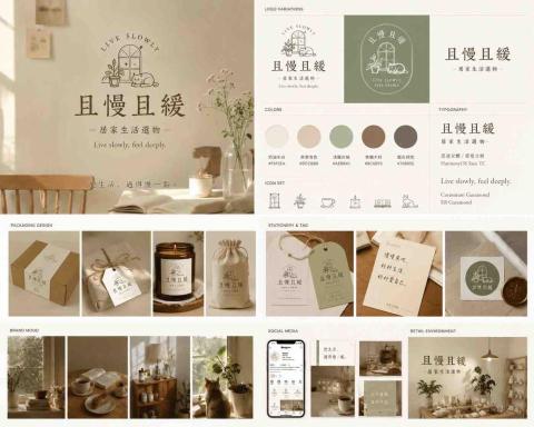 潤璟工作室 RUNJING STUDIO - 居家生活選物｜品牌識別設計提案
Design by RUNJING STUDIO