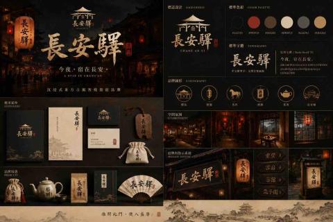 潤璟工作室 RUNJING STUDIO - 古風旅宿｜品牌識別設計
Design by RUNJING STUDIO