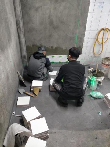發揚泥作 - 貼磁磚20&times;20