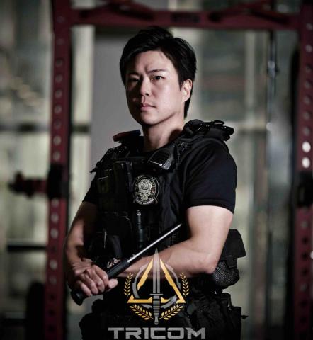 台中中區防身術教練推薦TRICOM防衛戰術-Ethan(伊森）