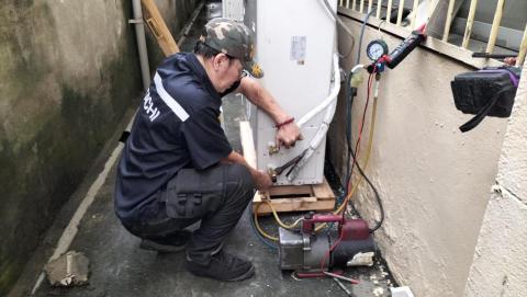 新技家電維修中心 - 大型商用冷氣空調安裝，維修保養。