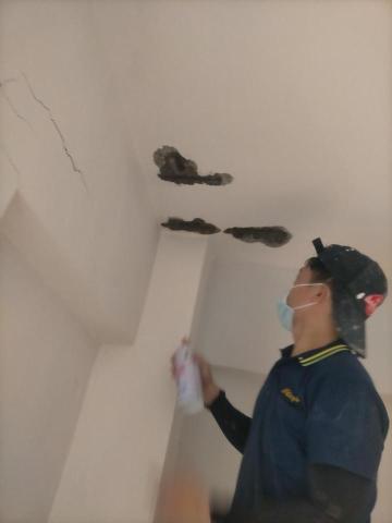 發揚泥作 - 松山區鋼筋外漏處理