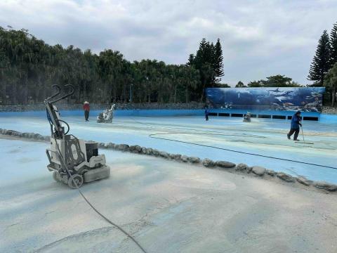 昌綺工程有限公司 - 環氧樹脂地坪刨除