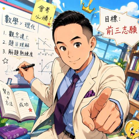 黃老師｜國中數學・理化｜會考升學