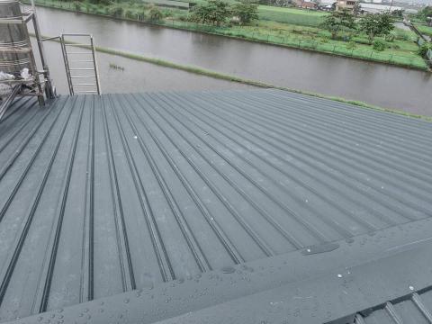 慧昇鐵皮屋工程行 - 宜蘭壯圍.大福路屋頂覆蓋白鐵+烤漆