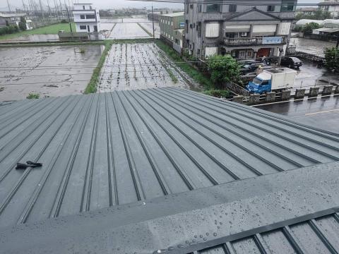 慧昇鐵皮屋工程行 - 宜蘭壯圍覆蓋白鐵+烤漆
