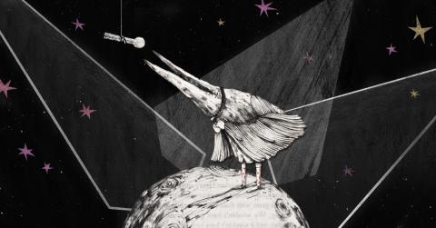 何忠翰 / Bingu - Readmoo - 外邊世界 專欄插畫
主題:我的歌單
文:陳柏青