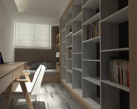 坤達室內裝修 - 3D透視圖渲染