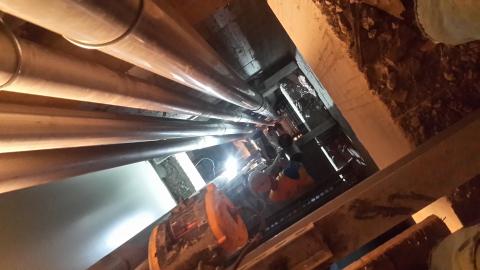 水電工程 - 管道間排水管配管