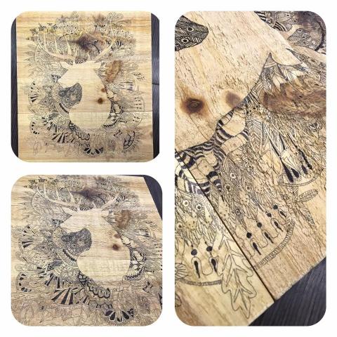 梵-藝術創意整合設計 - 版畫，插畫