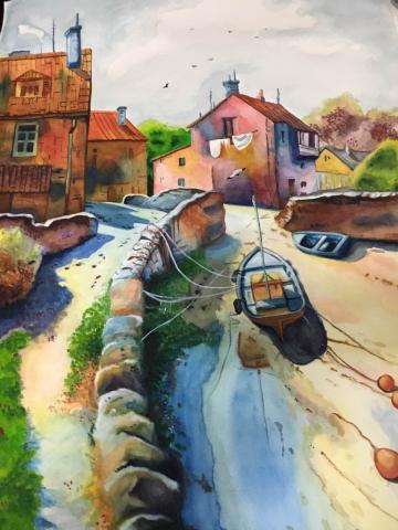 皇崴個人設計工作室 - 水彩手繪
尺寸全開
場景：照片