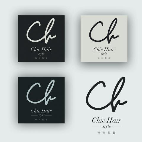 白辰  - 個人接案 - 髮廊 ＬＯＧＯ 設計
