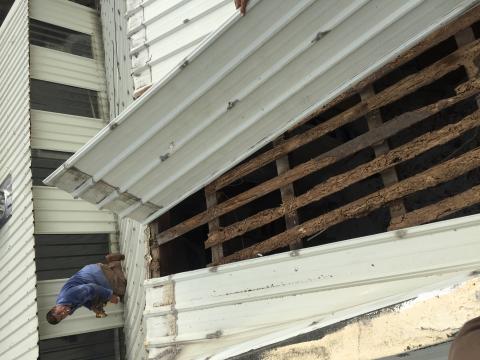 子琪鋼鋁 - 老宅屋樑翻新-施工中