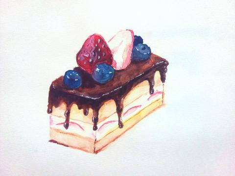 林艾瑩 - 手繪水彩