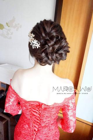 Marcia Wu整體造型 - 擅長編髮儀式造型