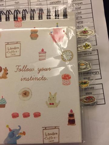 梁乃云 - 手工製作筆記本標籤