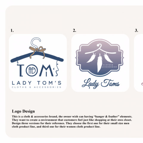 Tratitude - LOGO design 
服飾品牌設計