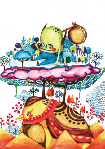 古川設計工作室 - 青年繪本繪製