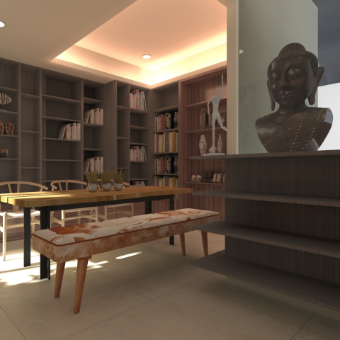 賴紫淇工作室 - 本案選用進口義大利板材設計.