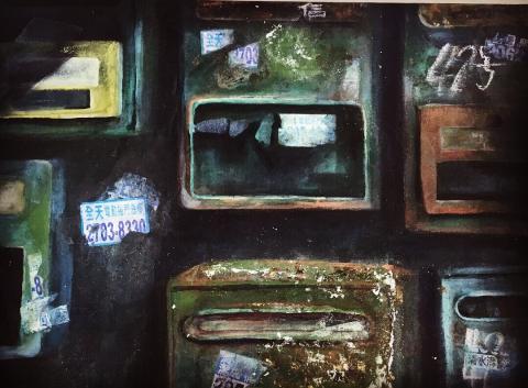 林宏翰 - 膠彩作品