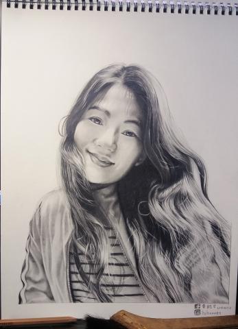 黃紹文 - 人像素描 黃紹文 - 人像素描