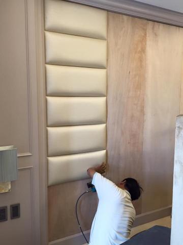 詹皓文 - 繃布施工