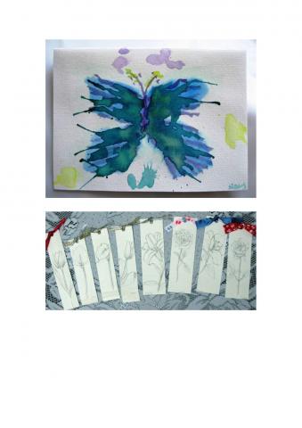 賴英倫 (珮瑩 Aining Art Studio) - 工作室作品-才水彩插畫卡片