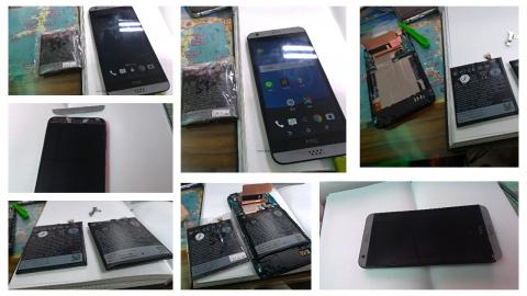 仲益資訊 - 感謝桃園林先生，光顧維修。
HTC D530 電池膨脹及面板總成更換。