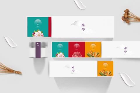 張喬 - 護手霜禮盒設計| 水也