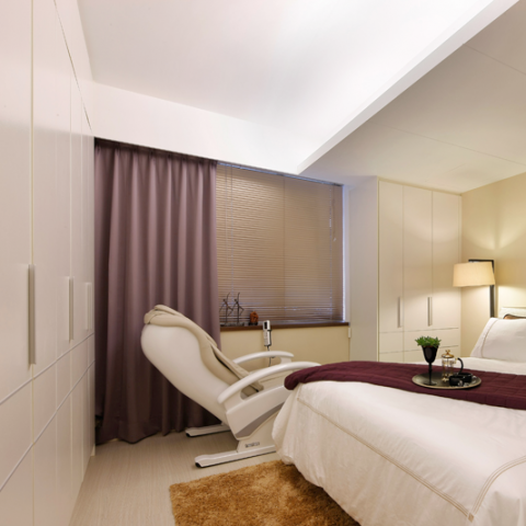 宏宇設計(專業設計公司及綜合建材銷售) - 臥室衣櫃+收納櫃