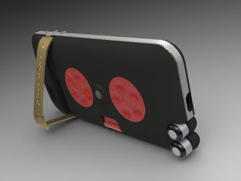 舜奕設計............ - I6耳機自動收線保護殼