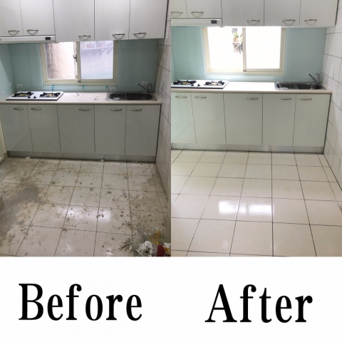 媽媽手清潔工作室 - 裝潢後細清-廚房部分