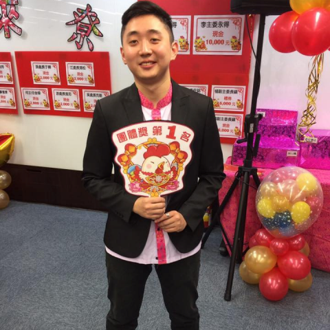 Shawn - 於2017年1月帶領9名替代役在客委會尾牙中獲得團體獎第一名。