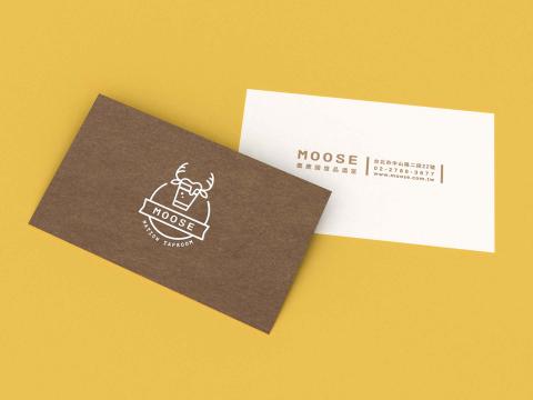 UDSTAND STUDIO - MOOSE/ ​Business Card Design/
