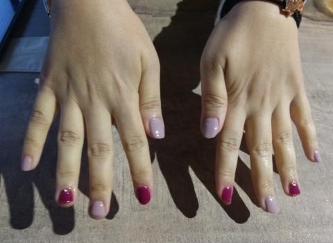 Laura's 美甲 - 雙色