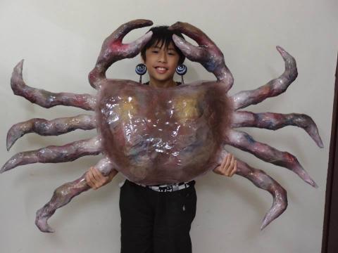 吉菲派町 - 裝置藝術~巨型螃蟹~