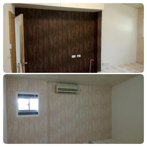 嶺頭裝潢（張家睿） - 木紋壁紙