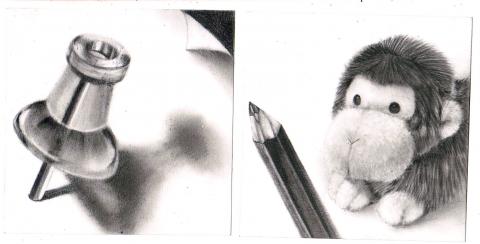 林艾瑩 - 鉛筆素描