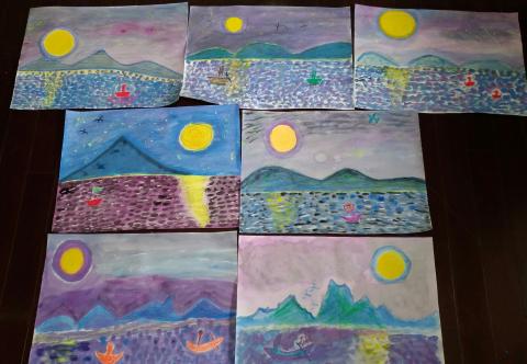 剪刀畫筆布 - 銀髮族的畫畫課