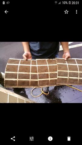 冷氣王團隊 - 未清洗前照片