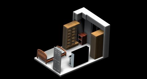 Wei's 3D studio - 房間
*3D建模