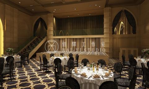佰驛工作室 - 3D繪圖代工--宴會廳1