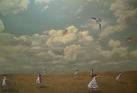 葉誌航 - 個人創作
風起 壓克力 162x112cm